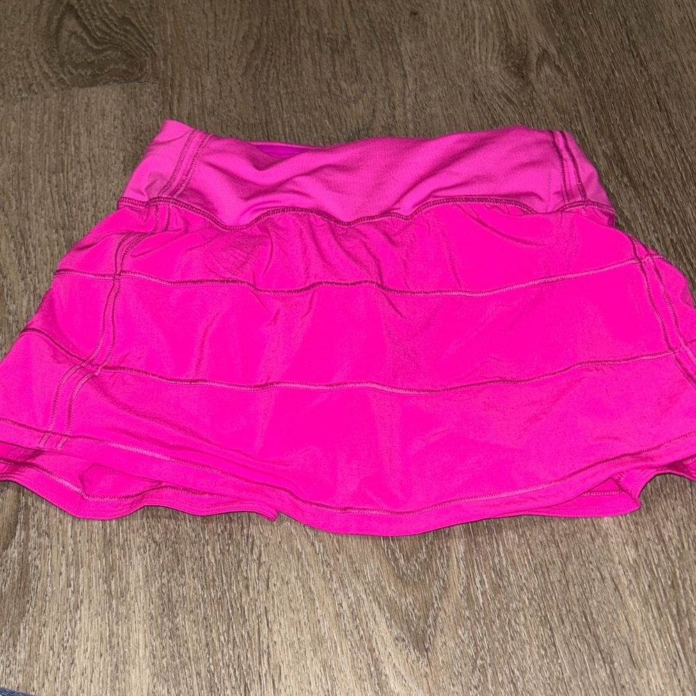 Lululemon Athletica Vibrant Pink Mini Skirt